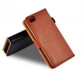 Wallet Style Flip Stand Leather Case for iPhone 5C with Card Slots